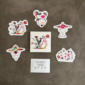 Louis Vuitton x Takashi Murakami 20th Anniversary Sticker Set Limited Edition!